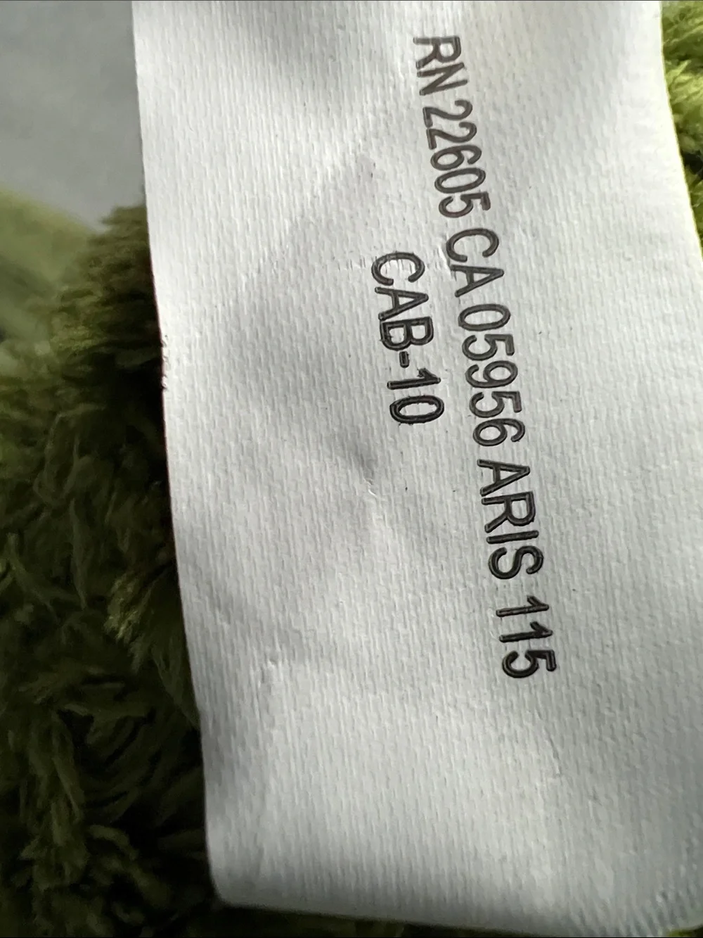 isotoner | Olive Green Suede Gloves with Plush Fringe Cuff #883J4 NWT Size M